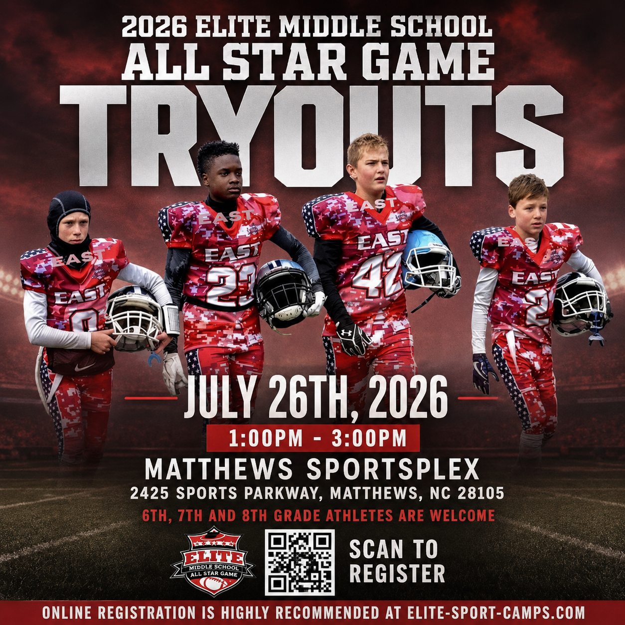 2026 Elite Tryout 1 flyer
